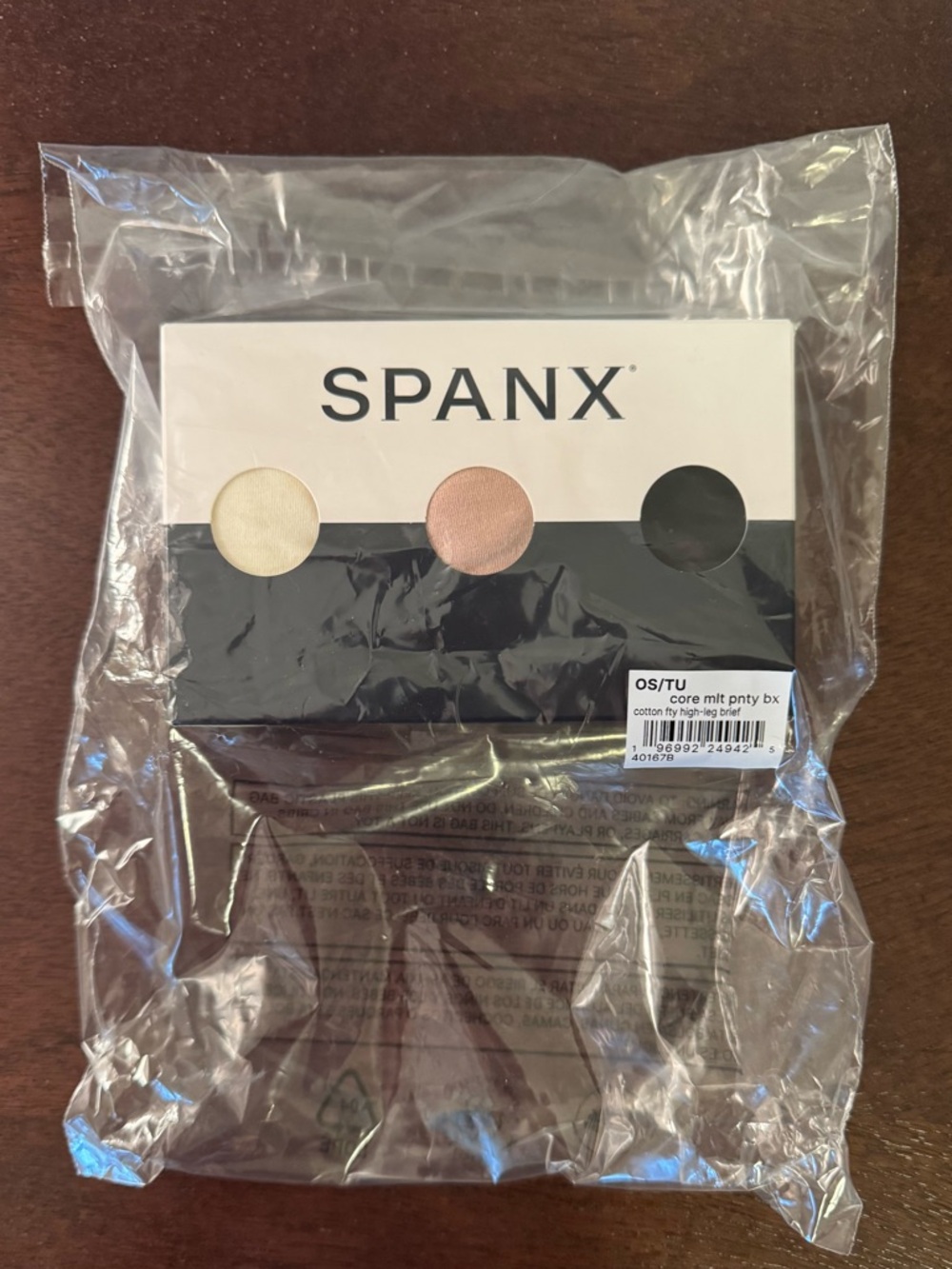 SPANX Suprima Cotton Brief- 3 pack